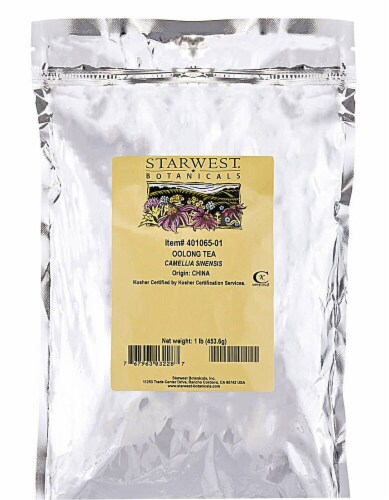 Starwest Botanicals   Oolong Tea Camellia Sinensis Perspective: front
