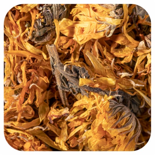 Starwest Botanicals  Organic Calendula Flowers Perspective: front