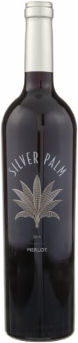 Silver Palm Merlot Wine Perspective: front