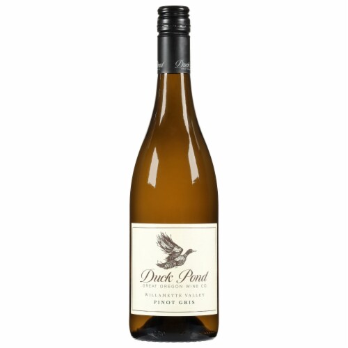 Duck Pond Pinot Gris Oregon White Wine Perspective: front