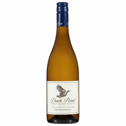 Duck Pond Cellars Chardonnay Oregon White Wine Perspective: front