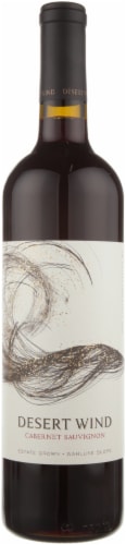 Desert Wind Cabernet Sauvignon Wine Perspective: front