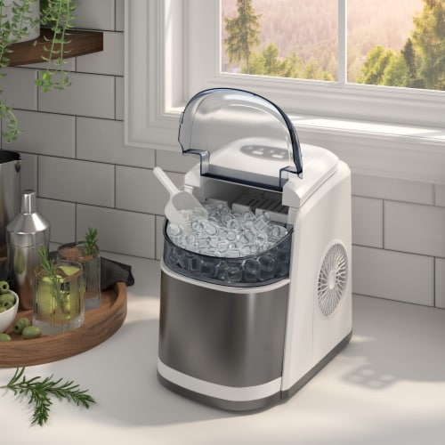 Kumo Portable Ice Maker Countertop - 9 Ice Cubes Ready in 6 Min