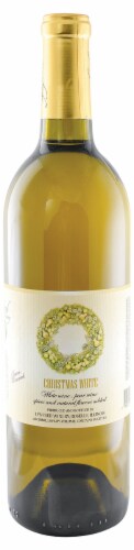 Lynfred Winery Christmas Spiced Illinois White Wine Perspective: front