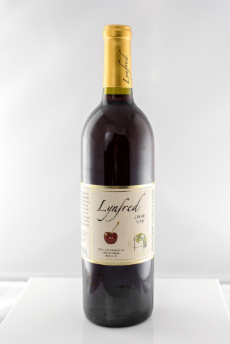 Lynfred Cherry Wine Perspective: front