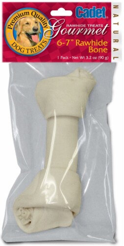 Cadet Gourmet Rawhide Bone 6-7 Inch Perspective: front