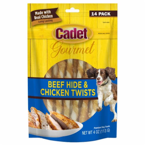 Cadet Rawhide Chicken Twists Perspective: front