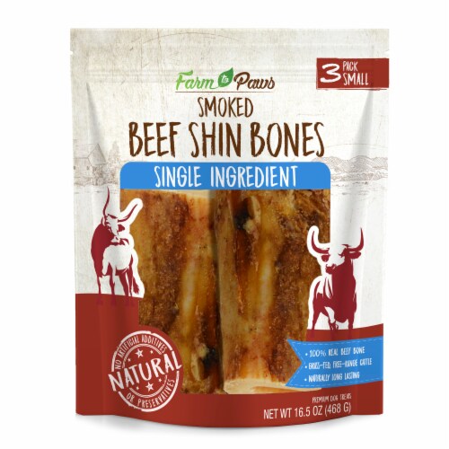 Farm To Paws Smoked Beef Shin Bones