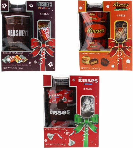 Galerie Hershey's Travel Mug with Chocolate - Assorted Perspective: front