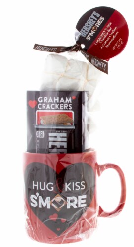 Hershey's S'Mores Kit in Jumbo Mug Valentine Candy Perspective: front