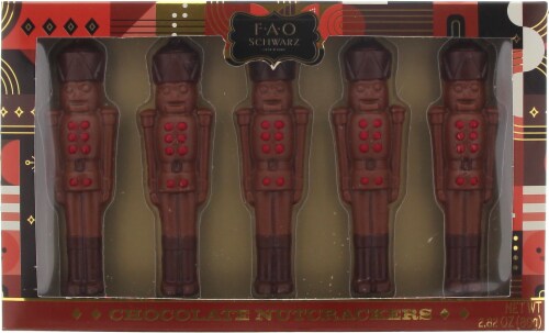 Galerie FAO Schwarz Chocolate Nutcrackers Perspective: front