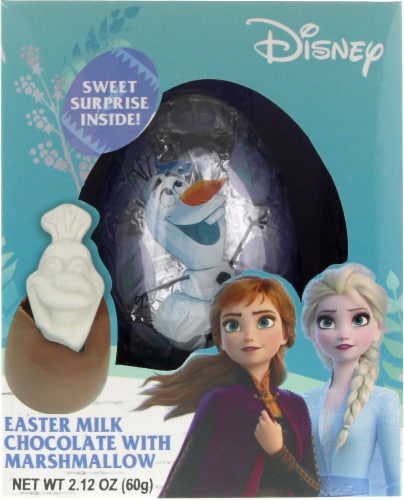 Galerie Frozen Milk Chocolate Egg with Marshmallow Perspective: front