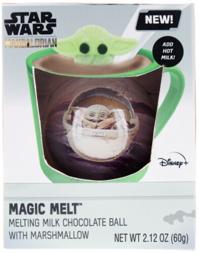 Galerie Holiday Star Wars™ Foil Wrapped Chocolate Sphere with Marshmallow Perspective: front