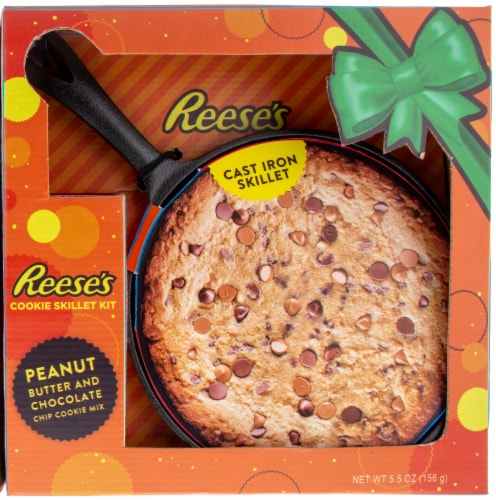 The Cast Iron Skillet & Chocolate Chip Cookie Mix Set, 2 Piece