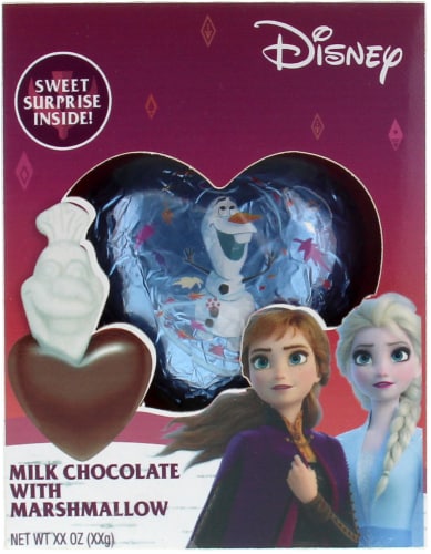Galerie Disney Frozen Chocolate Heart with Marshmallow Perspective: front