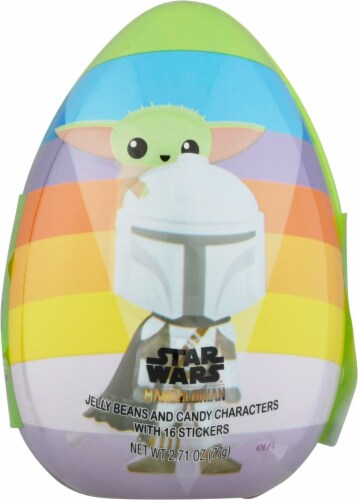 Galerie Star Wars Jumbo Molded & Printed Egg with Easter Candy Perspective: front