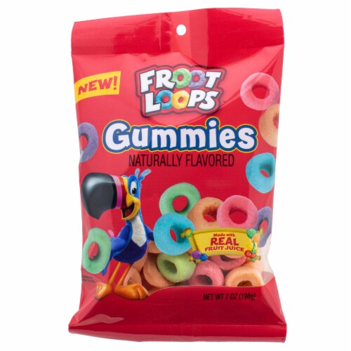 Froot Loops Gummies 7 oz. Bag