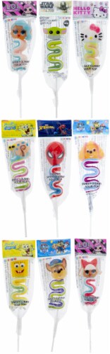 Galerie® Character Sour Belt and Gummy Candy Perspective: front