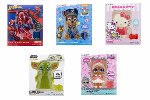 Galerie Jumbo Gummy Character Easter Candy Perspective: front