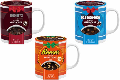 Galerie Hershey Mug Cakes Holiday Assortment Perspective: front