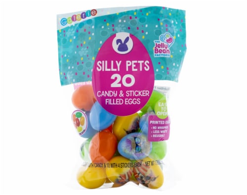 Galerie Silly Pets Candy And Sticker Filled Eggs Perspective: front