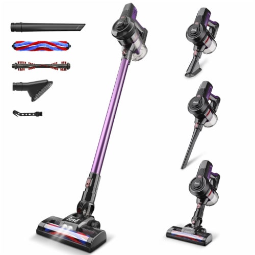 INSE Cordless Vacuum Cleaner, 6-in-1 Rechargeable Cordless Vacuum