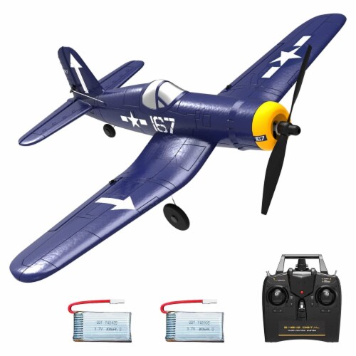 VOLANTEXRC Corsair F4U One Key Turn Remote Control Airplane w/ Xpilot Stabilizer Perspective: front