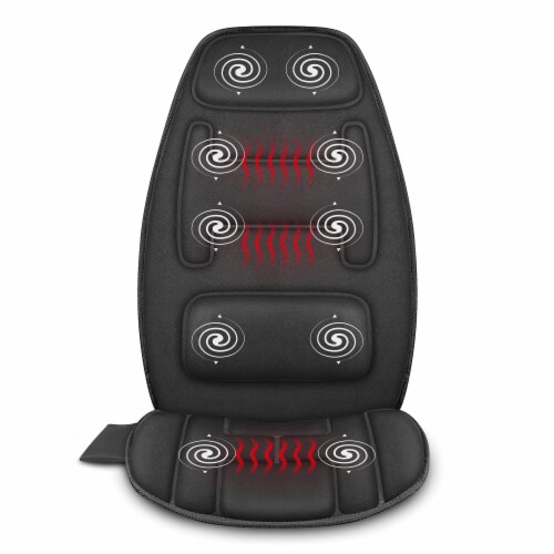 Snailax Massage Seat Cushion with Heat Black 126B 1 Kroger