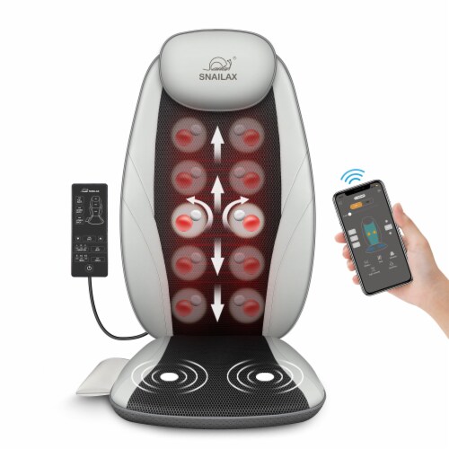 Snailax Smart App Control Shiatsu Back Massage with Heat 256H APP