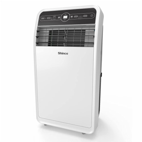 Shinco 10,000 BTU Portable AC Unit, Dehumidifier, and Fan for 300 SqFt Rooms Perspective: front