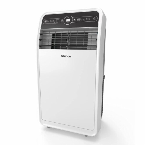 Shinco 12,000 BTU Portable AC Unit, Dehumidifier, and Fan for 400 SqFt Rooms Perspective: front