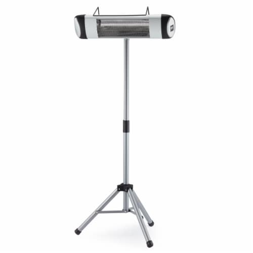 JOMEED 15000W Electric Outdoor Patio Heater with Remote and 3 Heat Settings Perspective: front