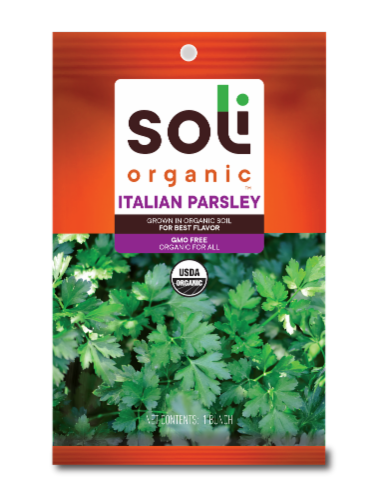 Soli Organic™ Italian Parsley Bunch Perspective: front