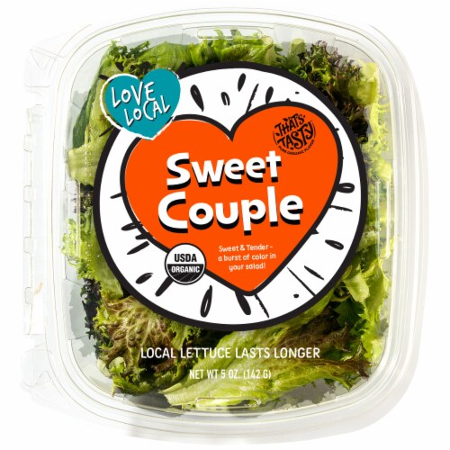 That's Tasty Sweet Couple Lettuce Perspective: front