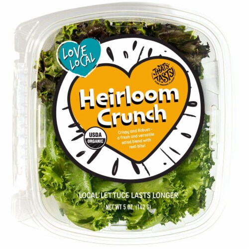 That's Tasty Heirloom Crunch Lettuce Perspective: front