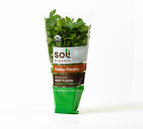 Soli Organic™ Italian Parsley Perspective: front