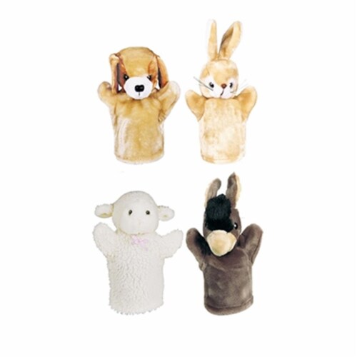 Get Ready Kids MTB9007 Farm Puppet Set Ii Inlcudes Puppy Lamb Donkey