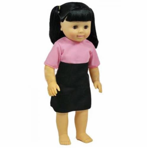 Get Ready 636 Asian Girl Kids Doll Perspective: front
