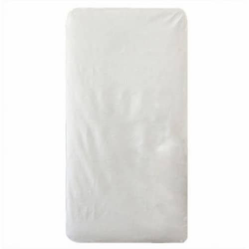 L A BABY 3715-WPPC Full Size Waterproof Cover Fits 28 X 52 Size Mattress- White Perspective: front