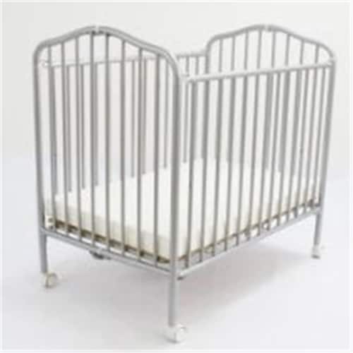 L A Baby Portable Crib Pewter 1 Mariano s