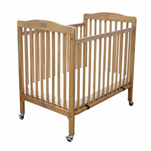 L.A. Baby CW 888A N The Pocket Crib Mini Portable Folding Wood
