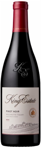 King Estate Pinot Noir Red Wine Perspective: front