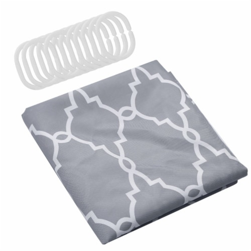 Shower Curtain Waterproof 70x70' Inches Bathroom Shower Drape Liner Print Polyester Fabric Perspective: front