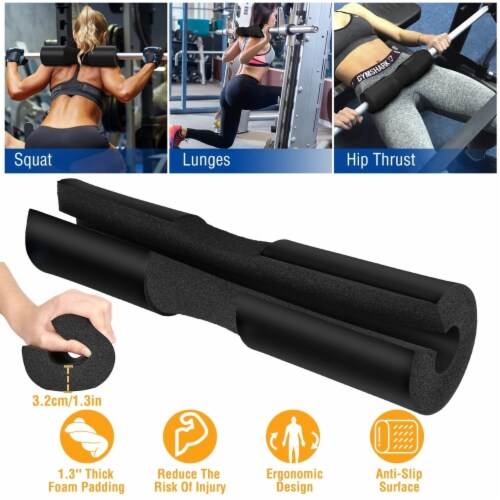 Barbell Pad Support Squat Bar Foam Cover Pad Weight Lifting Pull Up Neck  Shoulder Protector, 1 unit - Fred Meyer