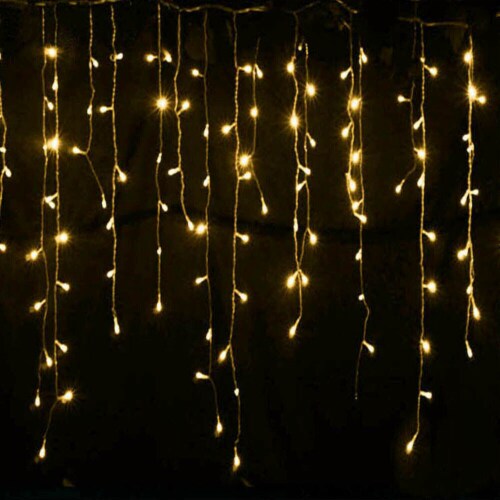 Icicle discount string lights