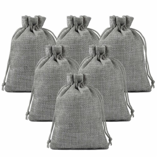 Hessian jewellery bags best sale