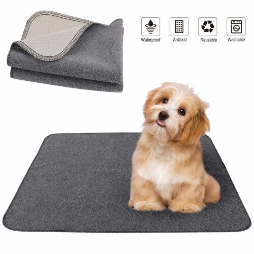 Super Absorbent Dog Food Mat, Waterproof Large Mat for Dogs and Cats