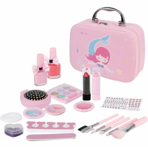 Kids Washable 21 Pcs Makeup Toy Set Girls Toys 21 Pcs Makeup Toy