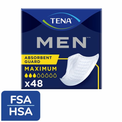 TENA Men Incontinence Guards, Maximum Absorbency, 48 ct - Kroger