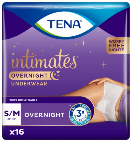 TENA Overnight Underwear Medium Perspective: front